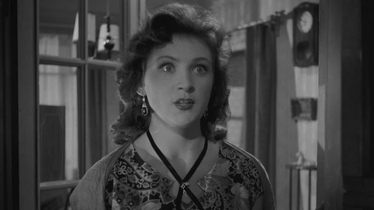 Three Came Out of the Woods 1958 movie scene