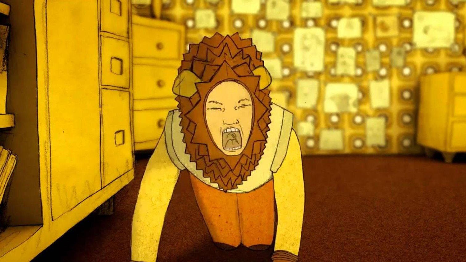 The Boy Who Wanted To Be A Lion 2010 movie scene