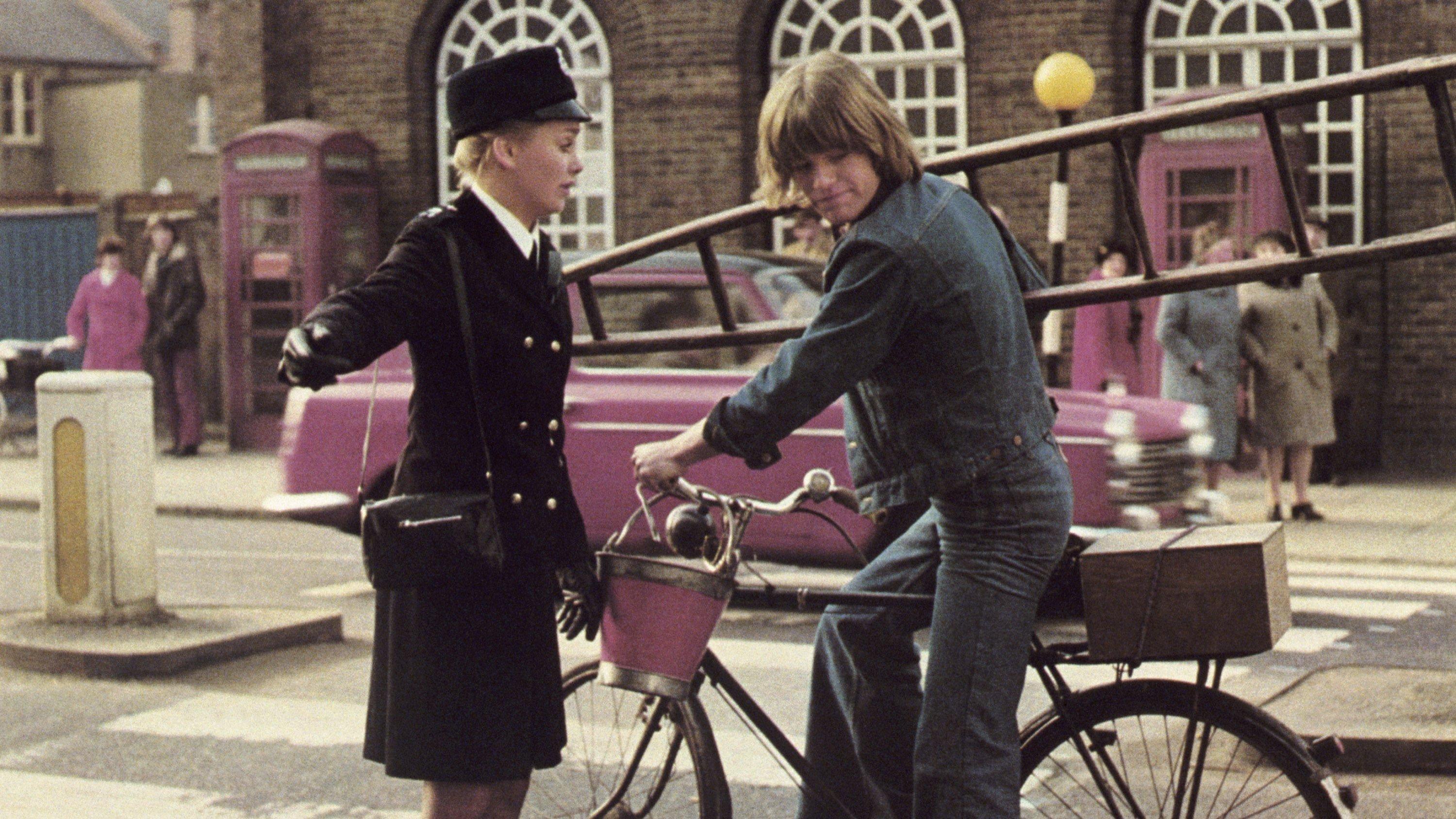 Confessions of a Window Cleaner 1974 movie scene