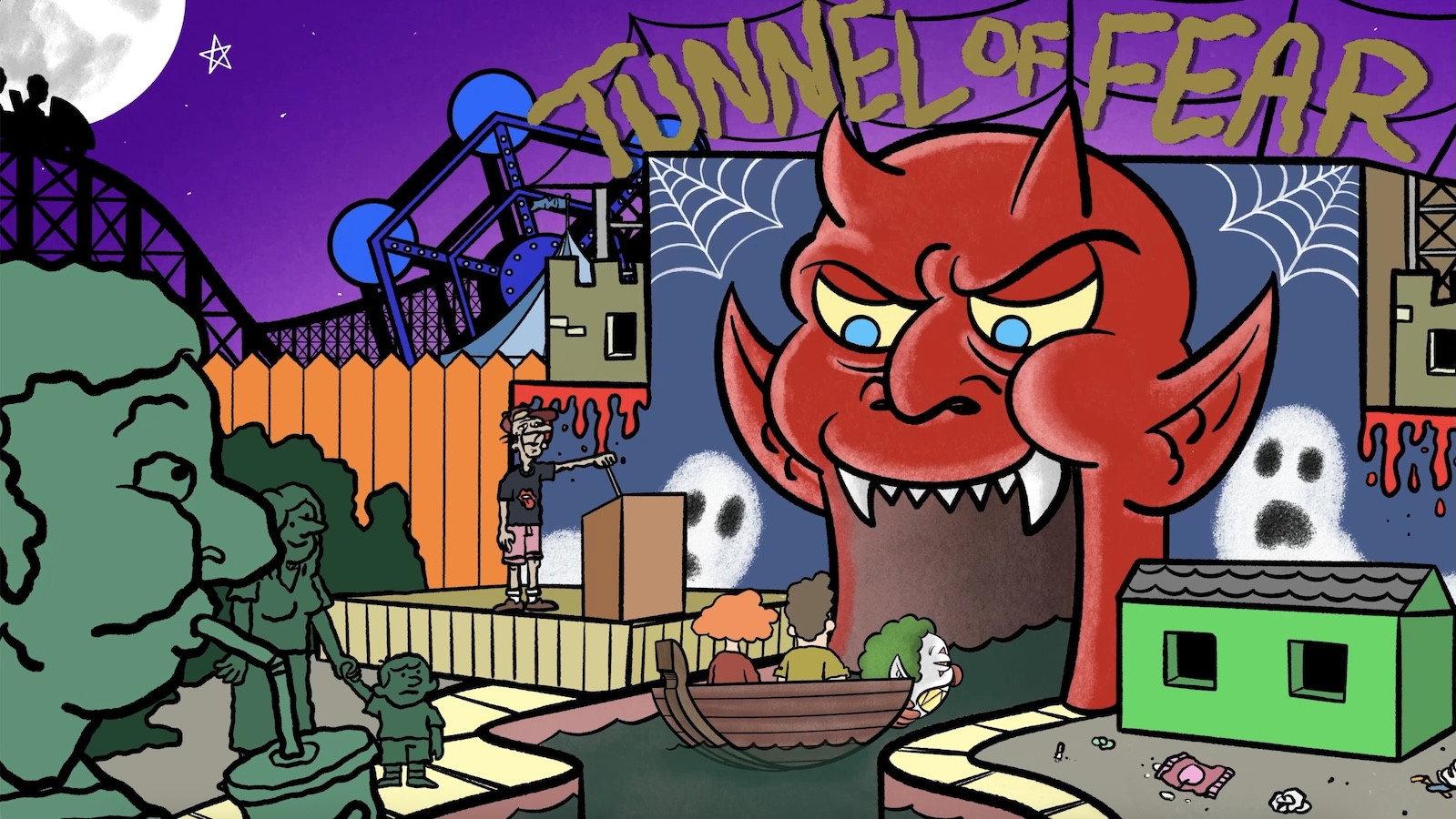 Tunnel of Fear 2025 movie scene