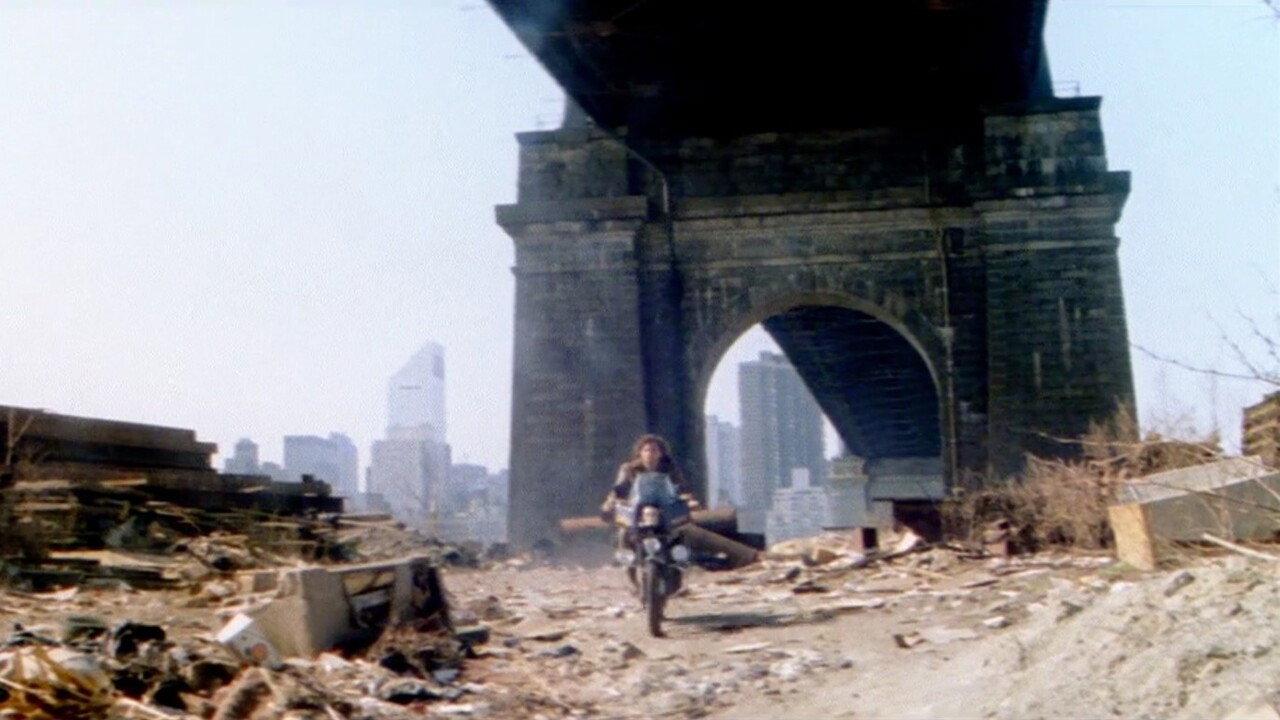 Escape from the Bronx 1983 movie scene