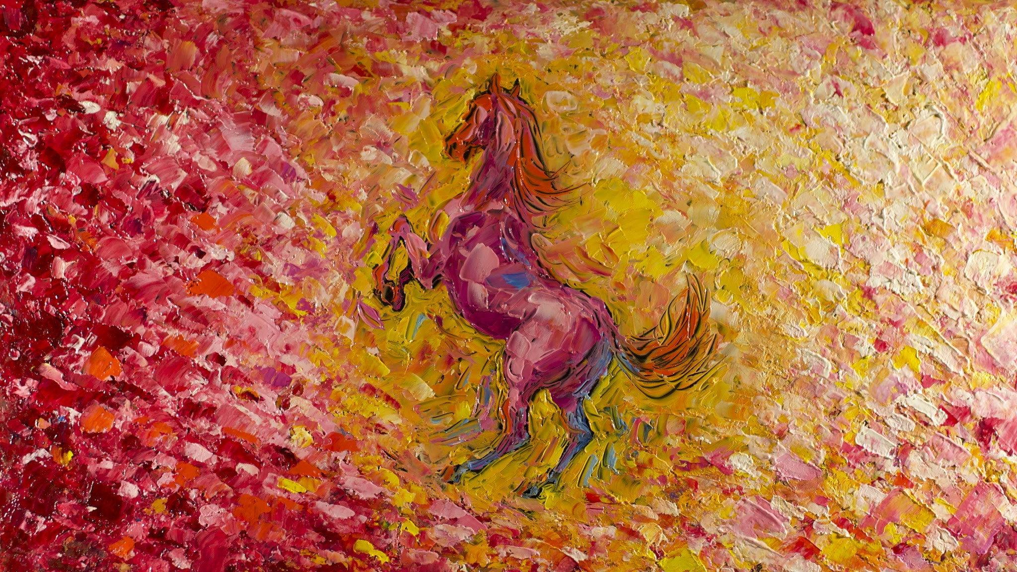 Horse Portrait 2023 movie scene