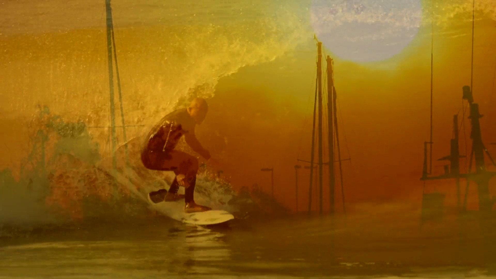 Surfing Morning of the Sun 2020 movie scene