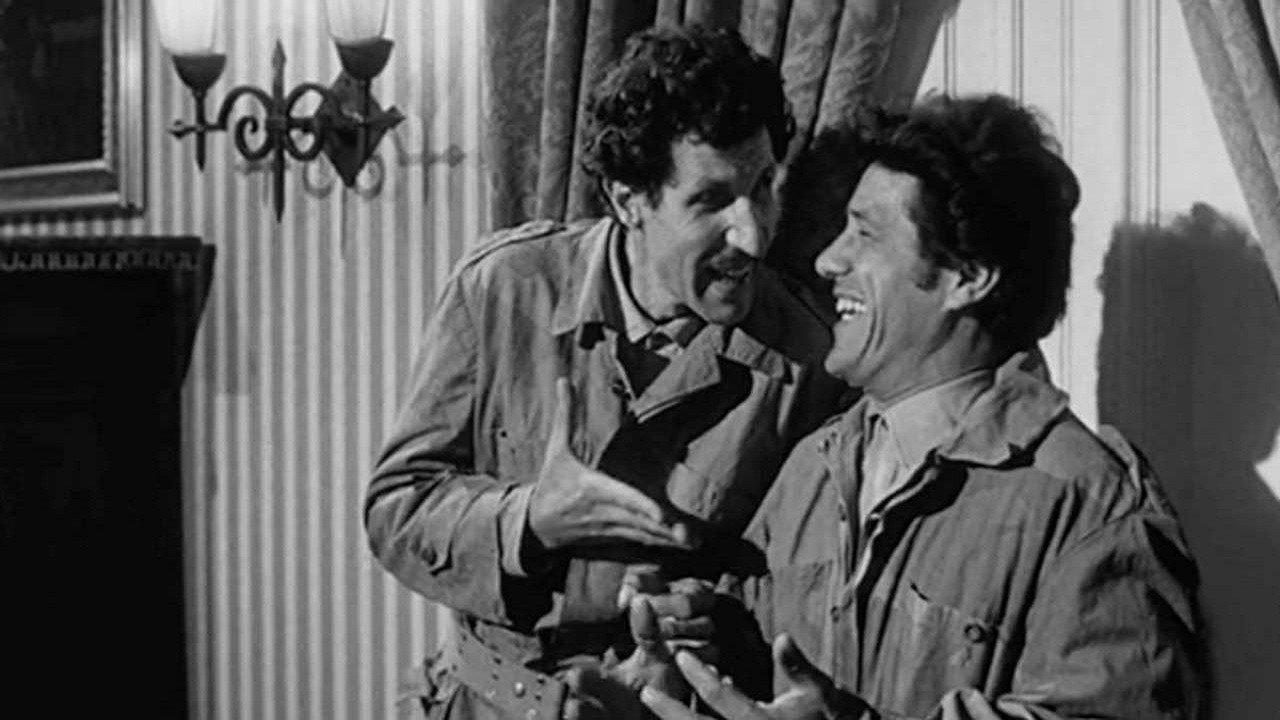 The Two Parachutists 1965 movie scene