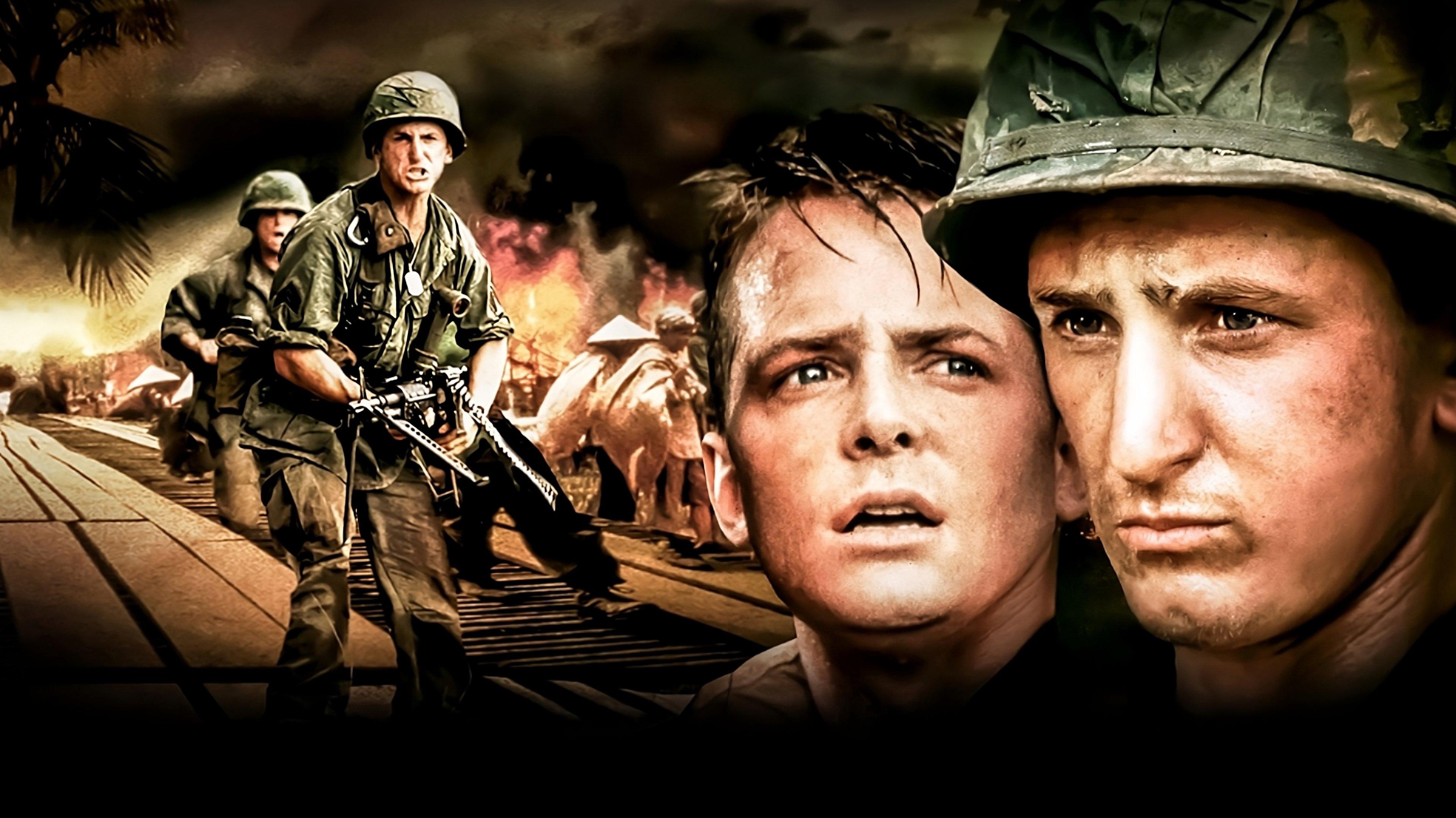 Casualties of War 1989 movie scene
