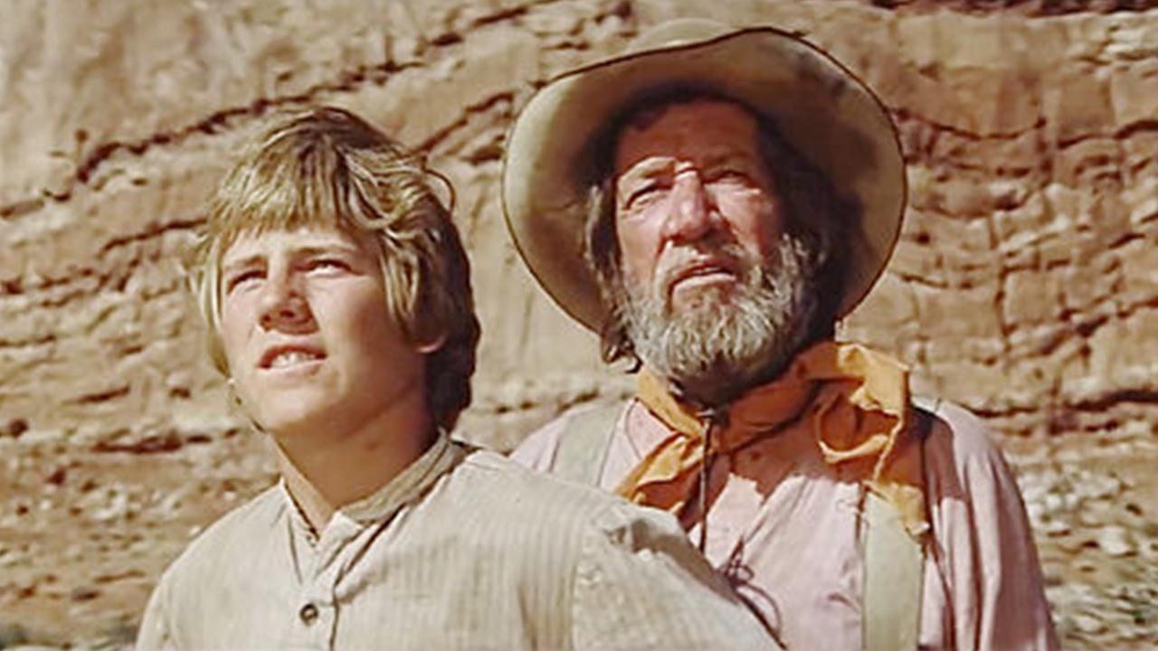 Against a Crooked Sky 1975 movie scene