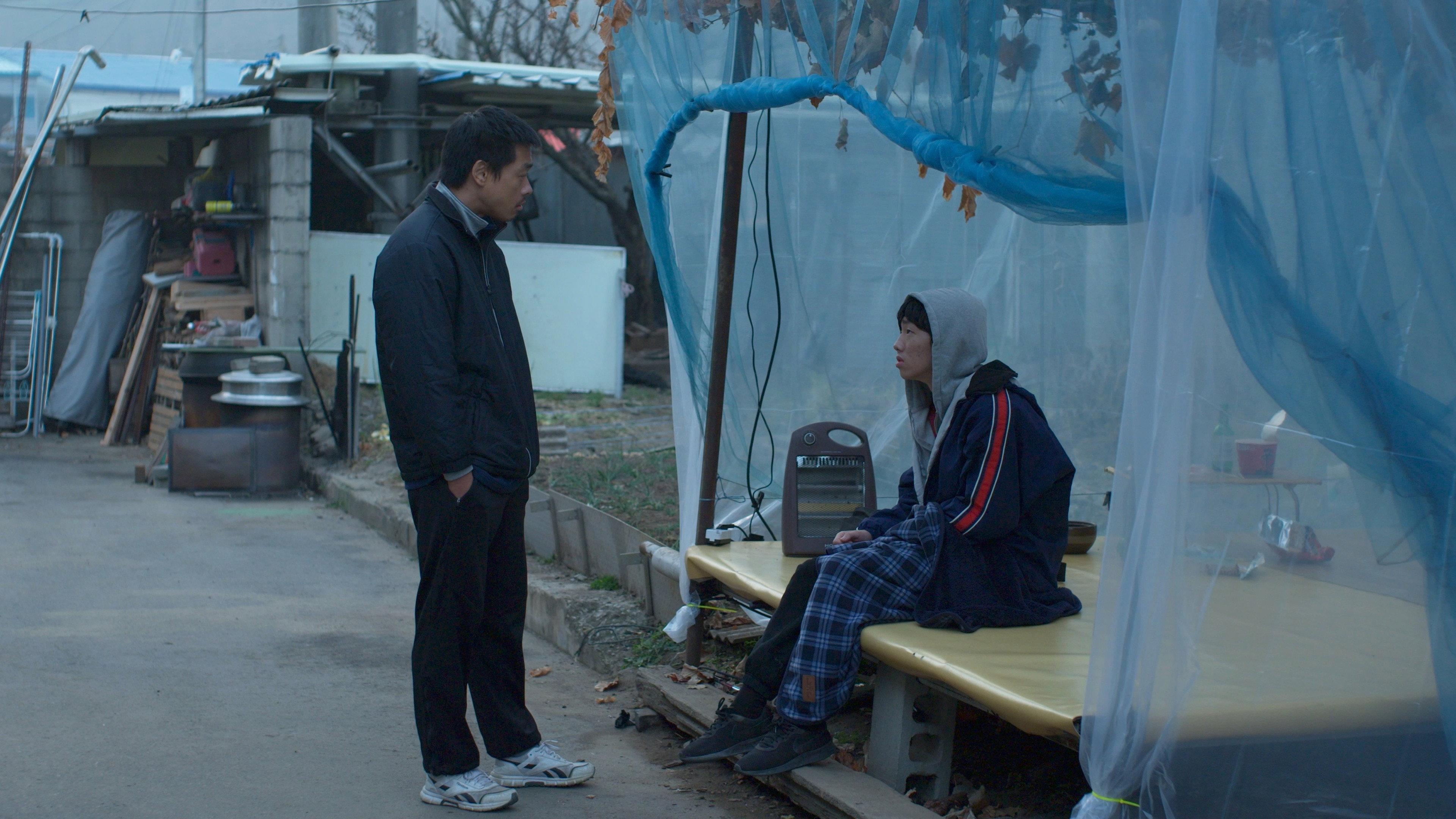 Big Sleep 2023 movie scene