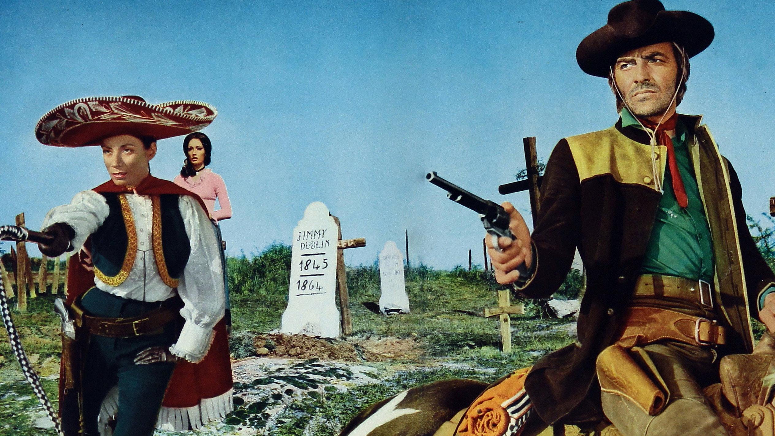 Gunman of One Hundred Crosses 1971 movie scene