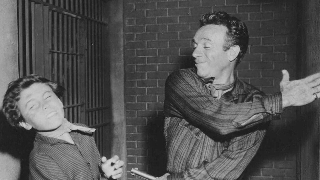 Outlaw's Son 1957 movie scene