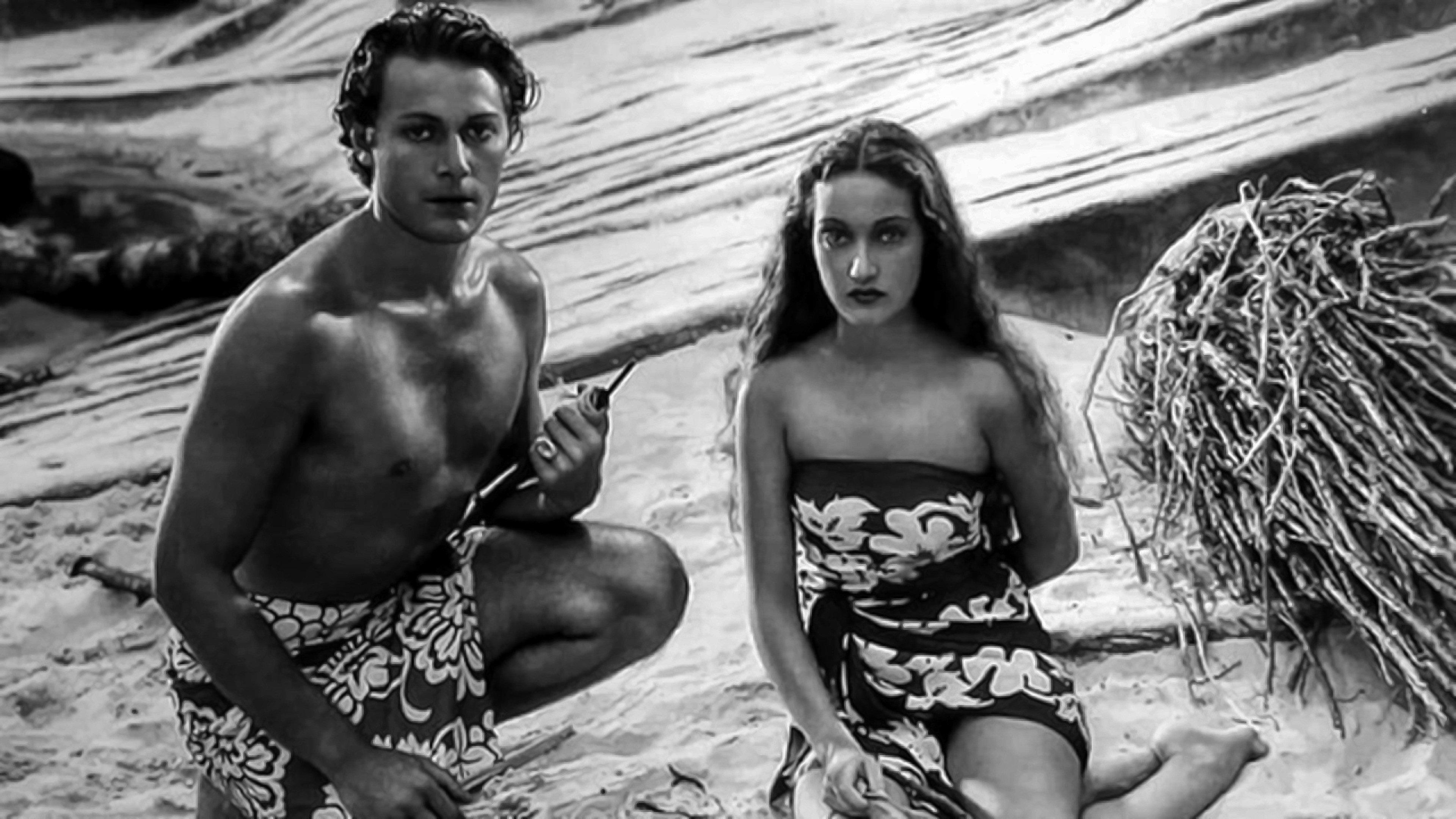 The Hurricane 1937 movie scene