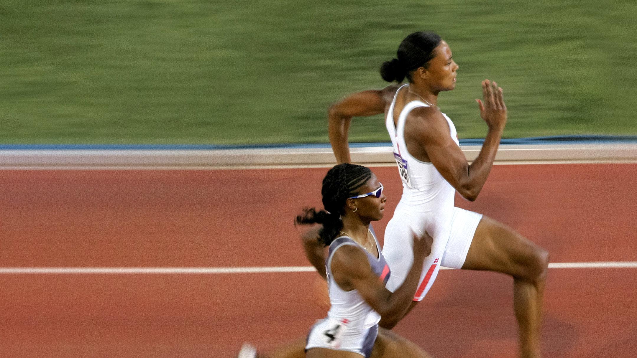 Marion Jones: Press Pause 2010 movie scene