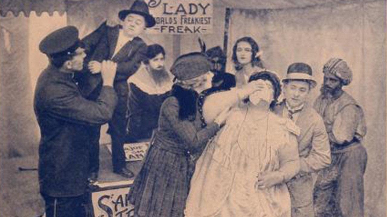 Beatrice Fairfax 1916 movie scene