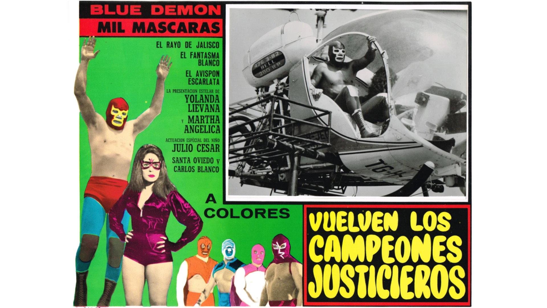 Vuelven Los Campeones Justicieros 1972 movie scene