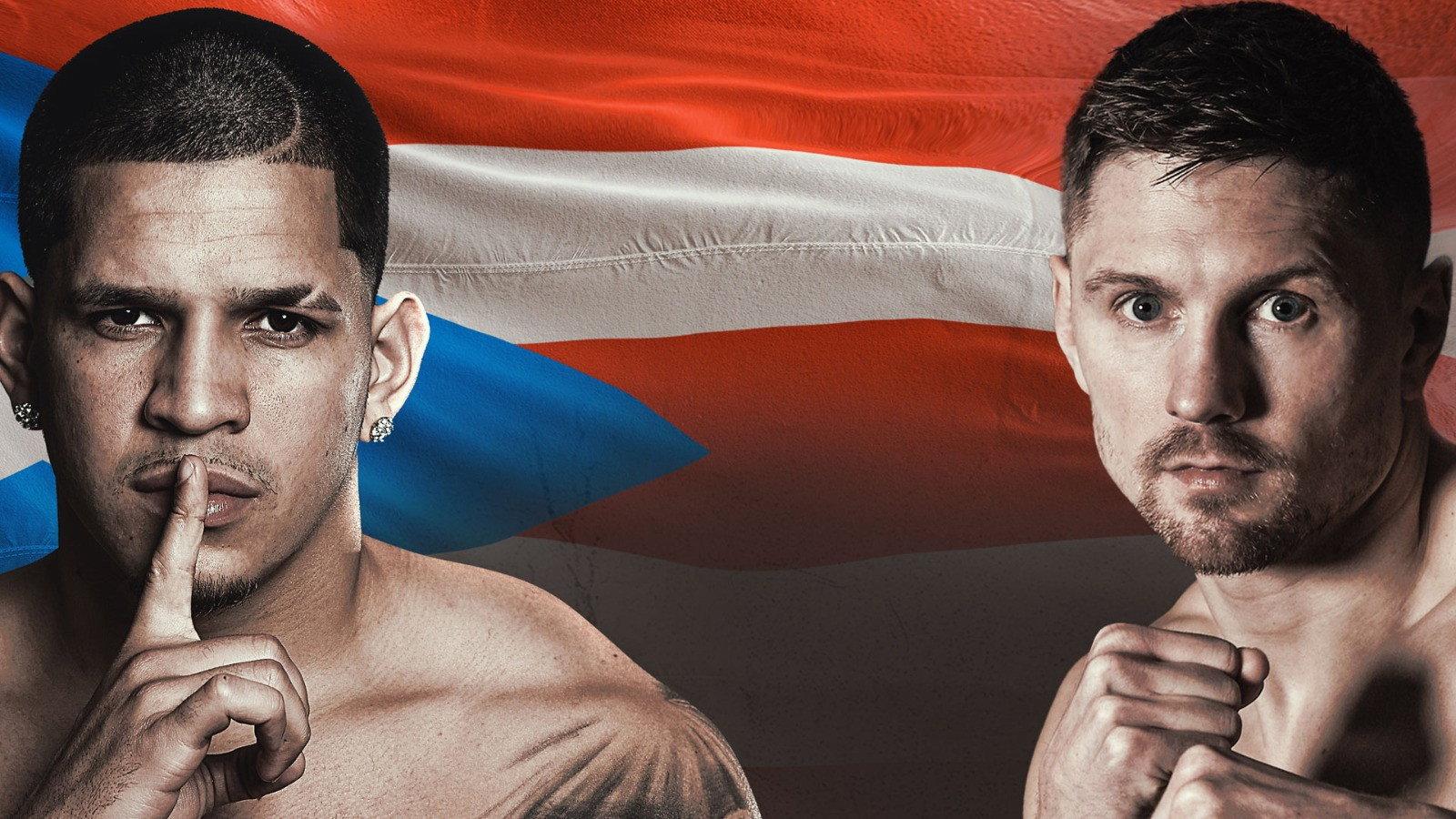 Edgar Berlanga vs. Jason Quigley 2023 movie scene