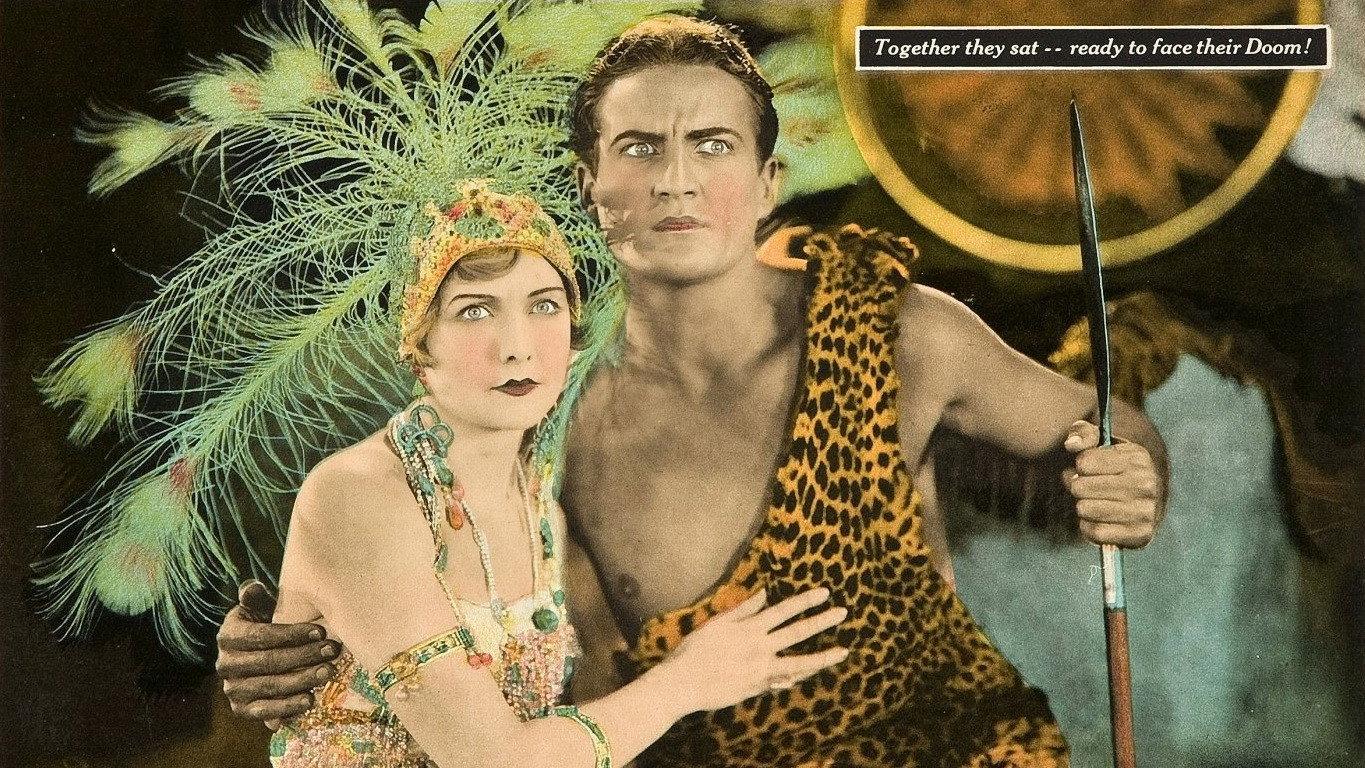 Tarzan and the Golden Lion 1927 movie scene