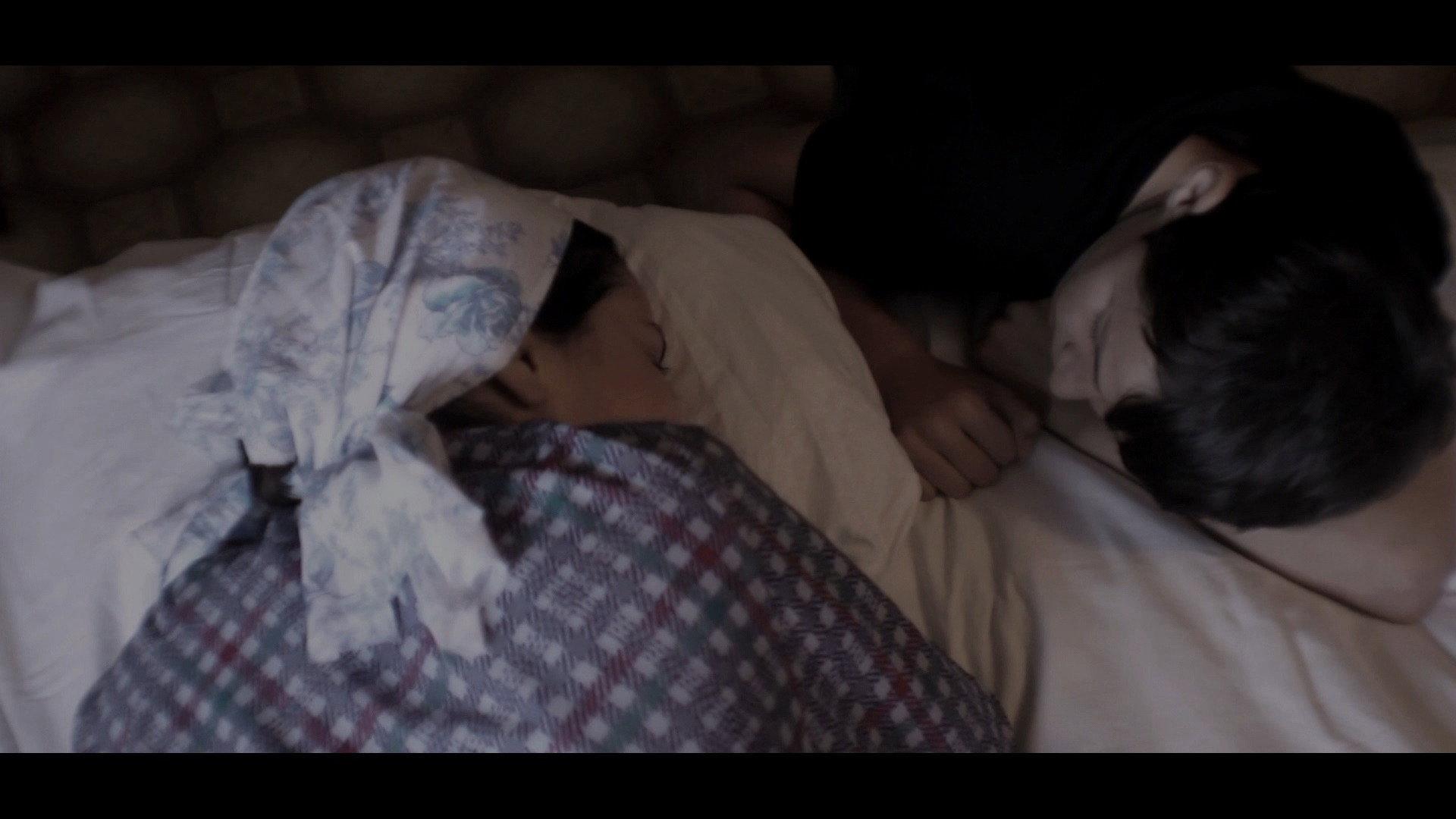 Slightly Opening The Door 2014 movie scene