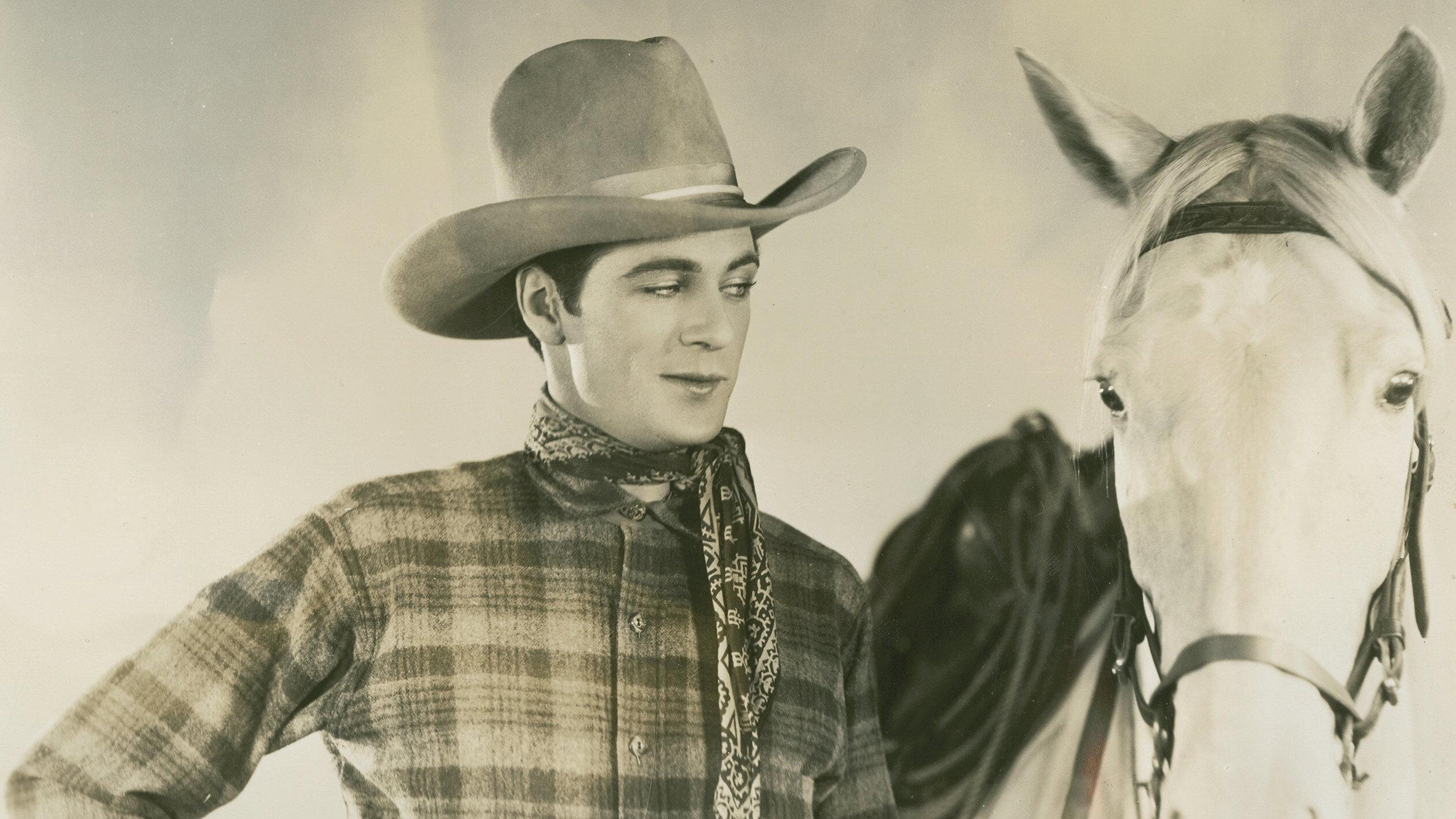 Arizona Bound 1927 movie scene