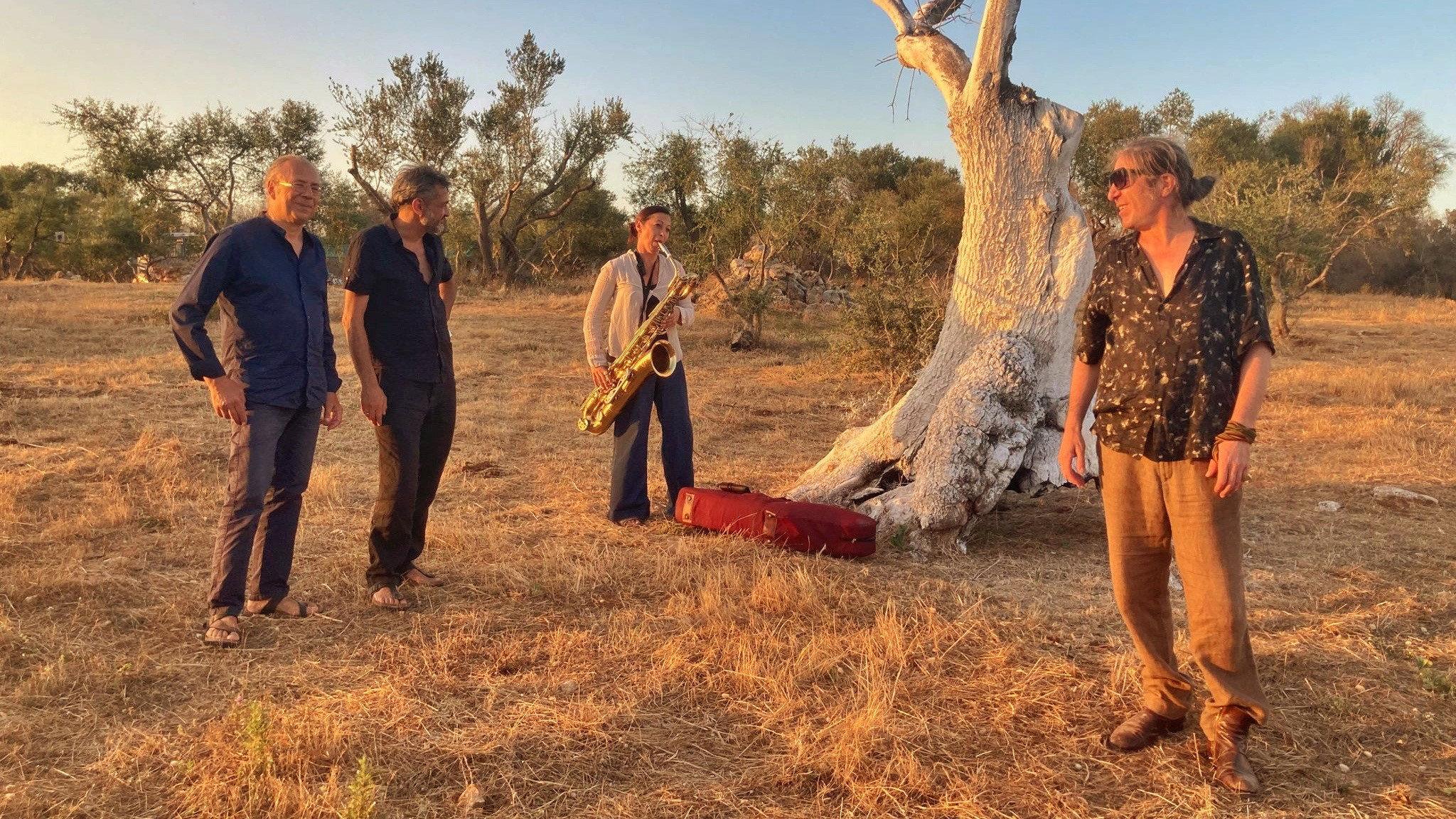 The Touring Band 2025 movie scene