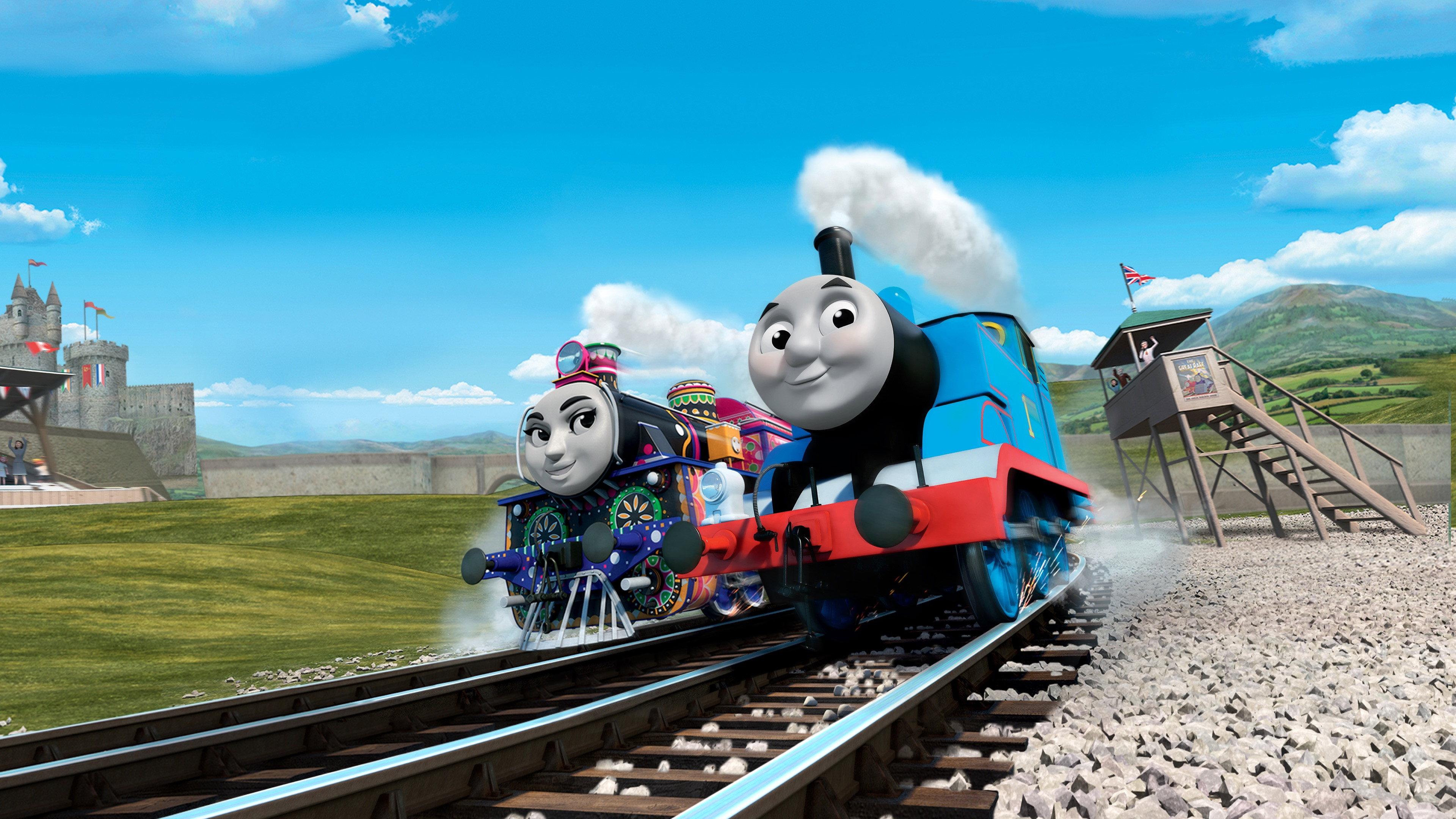 Thomas & Friends: The Great Race 2016 movie scene