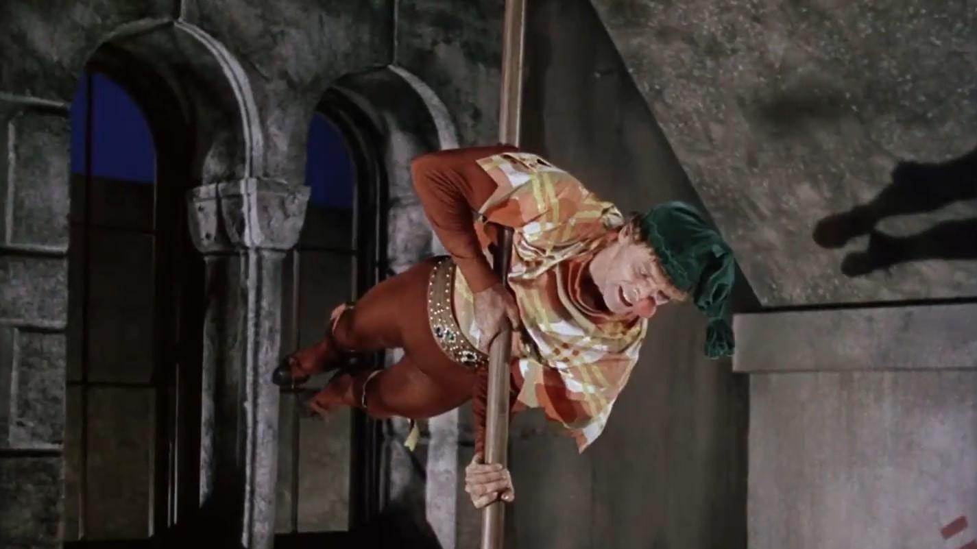 The Flame and the Arrow 1950 movie scene