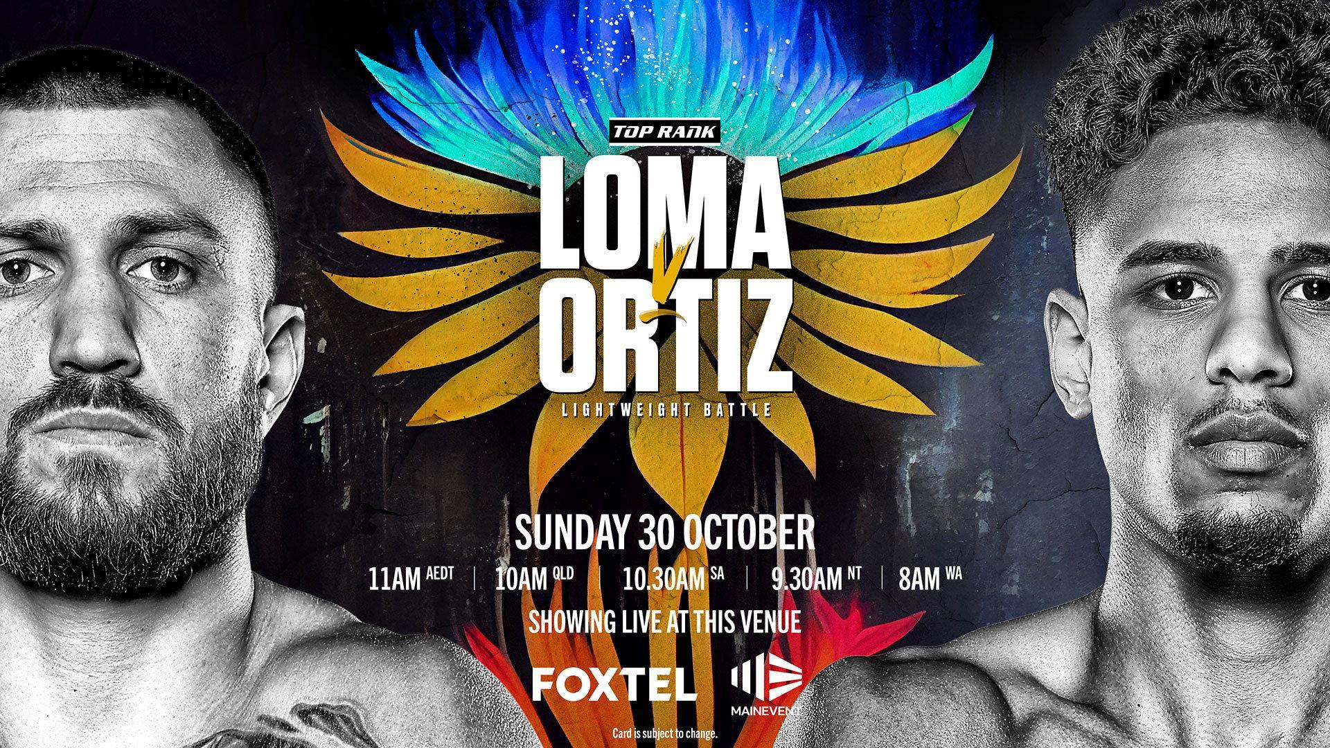 Vasyl Lomachenko vs. Jamaine Ortiz 2022 movie scene