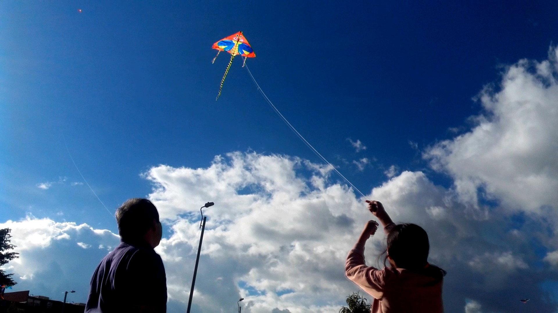 flying a kite 2019 movie scene