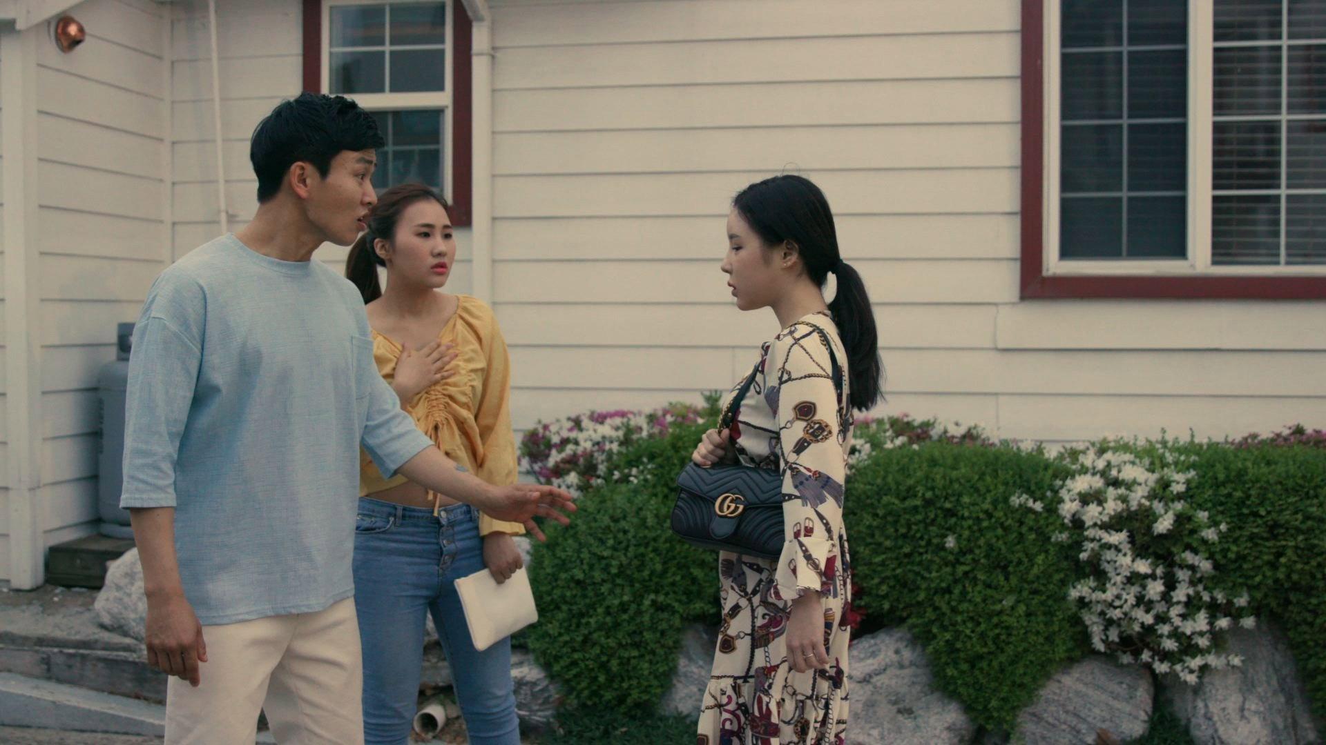 Bosomy Younger Sister 2020 movie scene