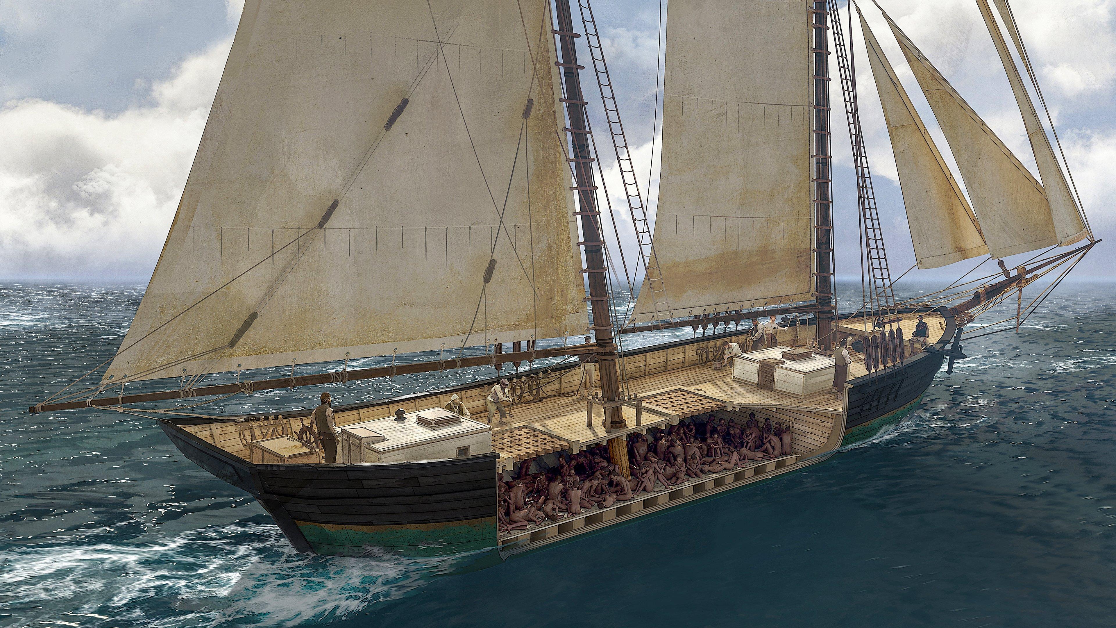 Clotilda: Last American Slave Ship 2022 movie scene