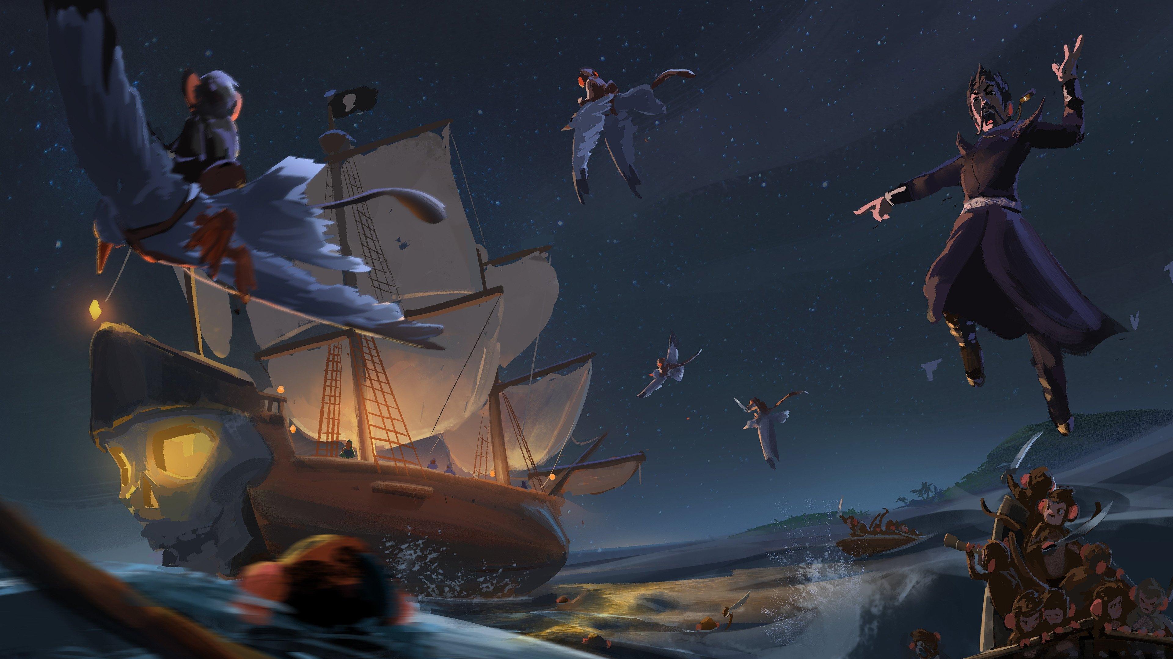 Captain Sabertooth and the Magical Diamond 2020 movie scene
