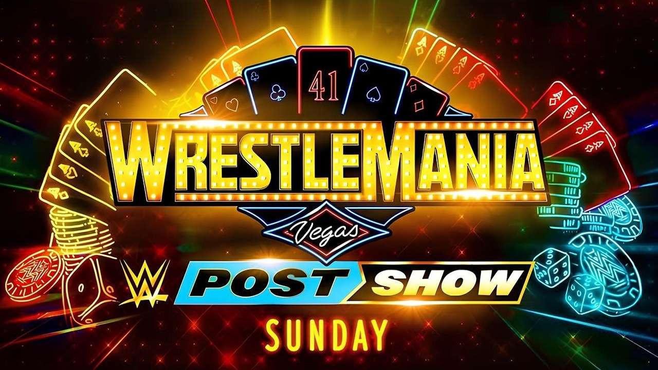 WrestleMania 41 Sunday Post-Show 2025 movie scene