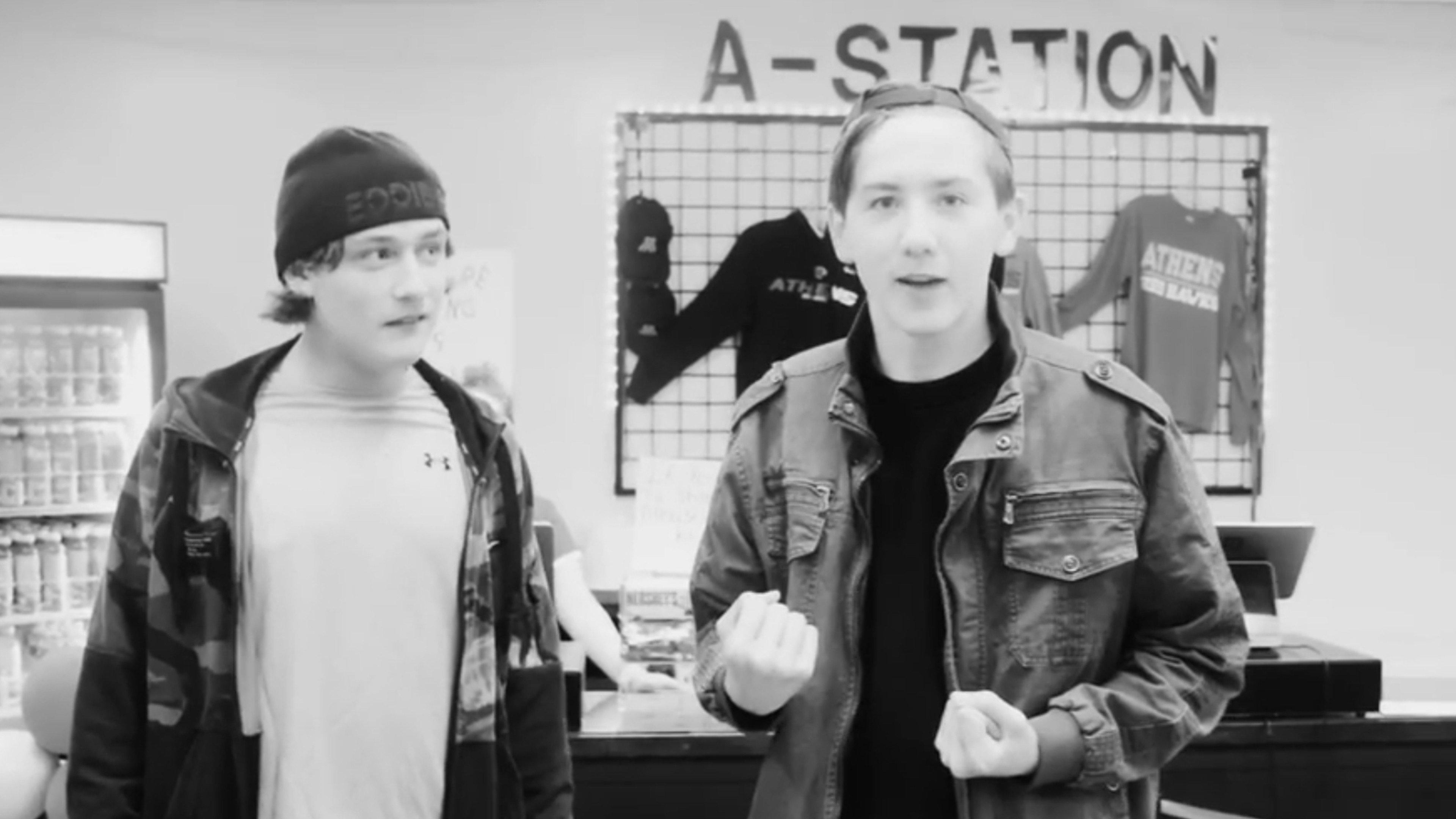 A-Station Clerks 2025 movie scene