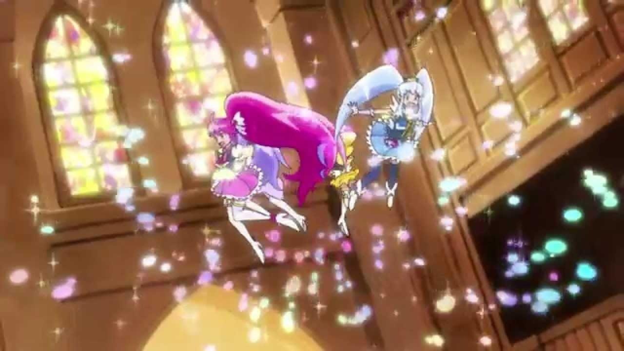 Happiness Charge Precure! the Movie: Ballerina of the Doll Kingdom 2014 movie scene