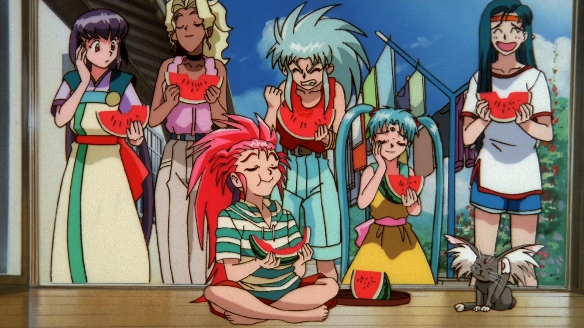 Tenchi the Movie 2: The Daughter of Darkness 1997 movie scene