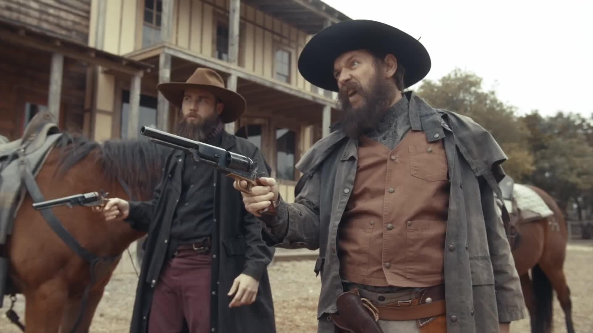 The Bounty Men 2022 movie scene