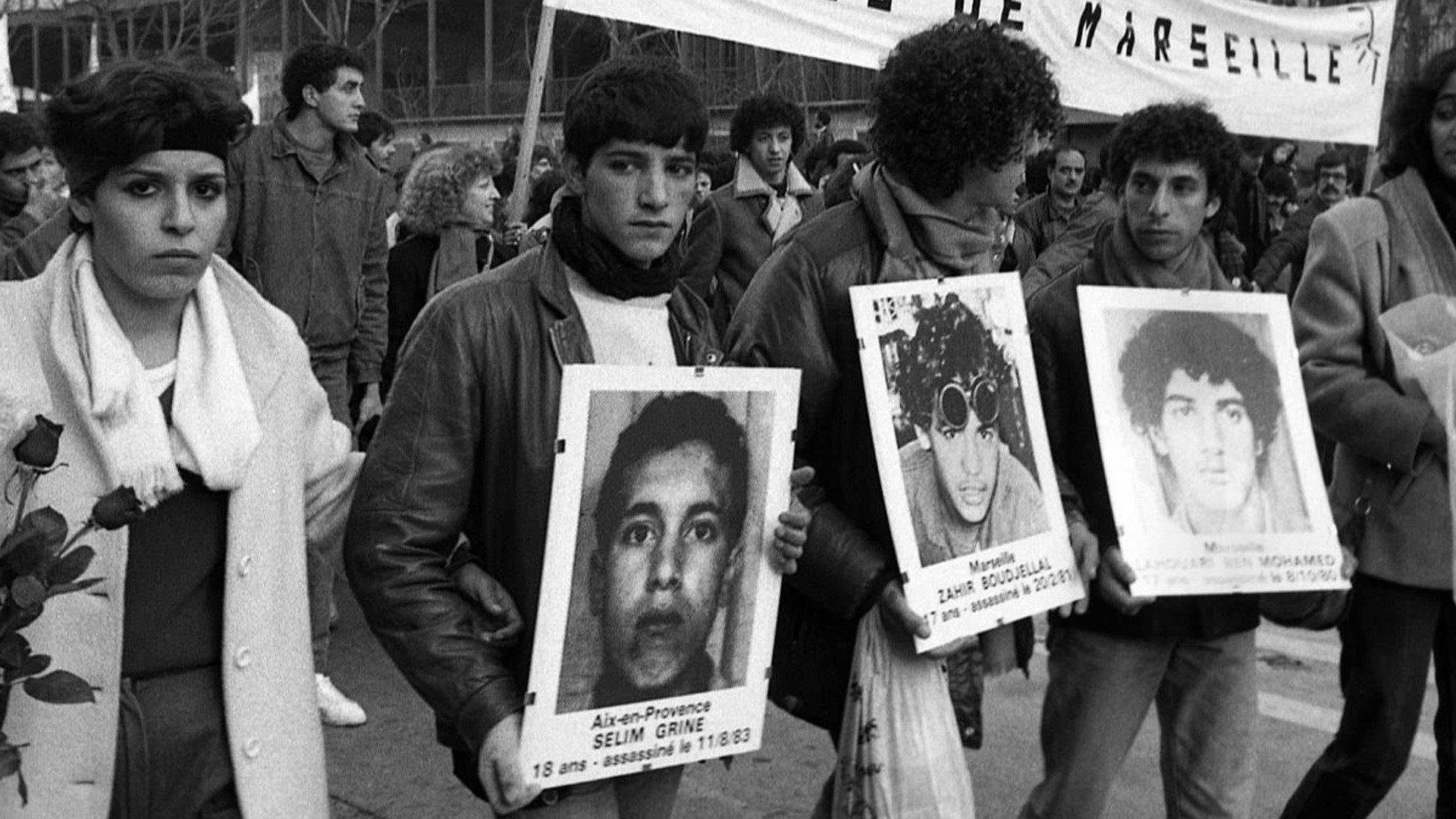 1983, The Marchers for Equality 2023 movie scene