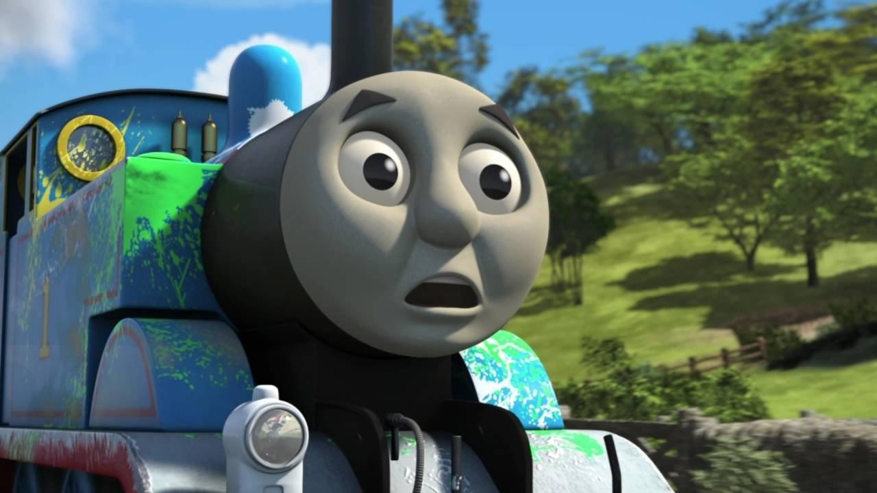 Thomas & Friends: The Great Race 2016 movie scene
