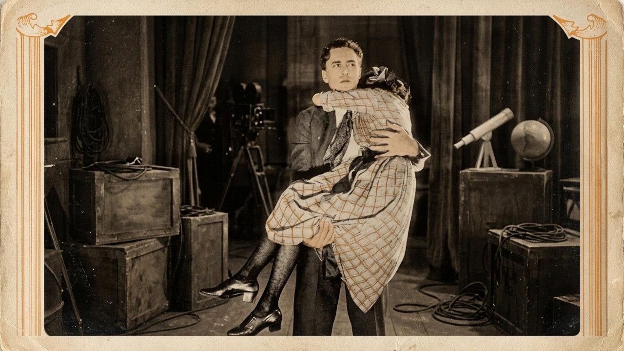 The Frontier of the Stars 1921 movie scene