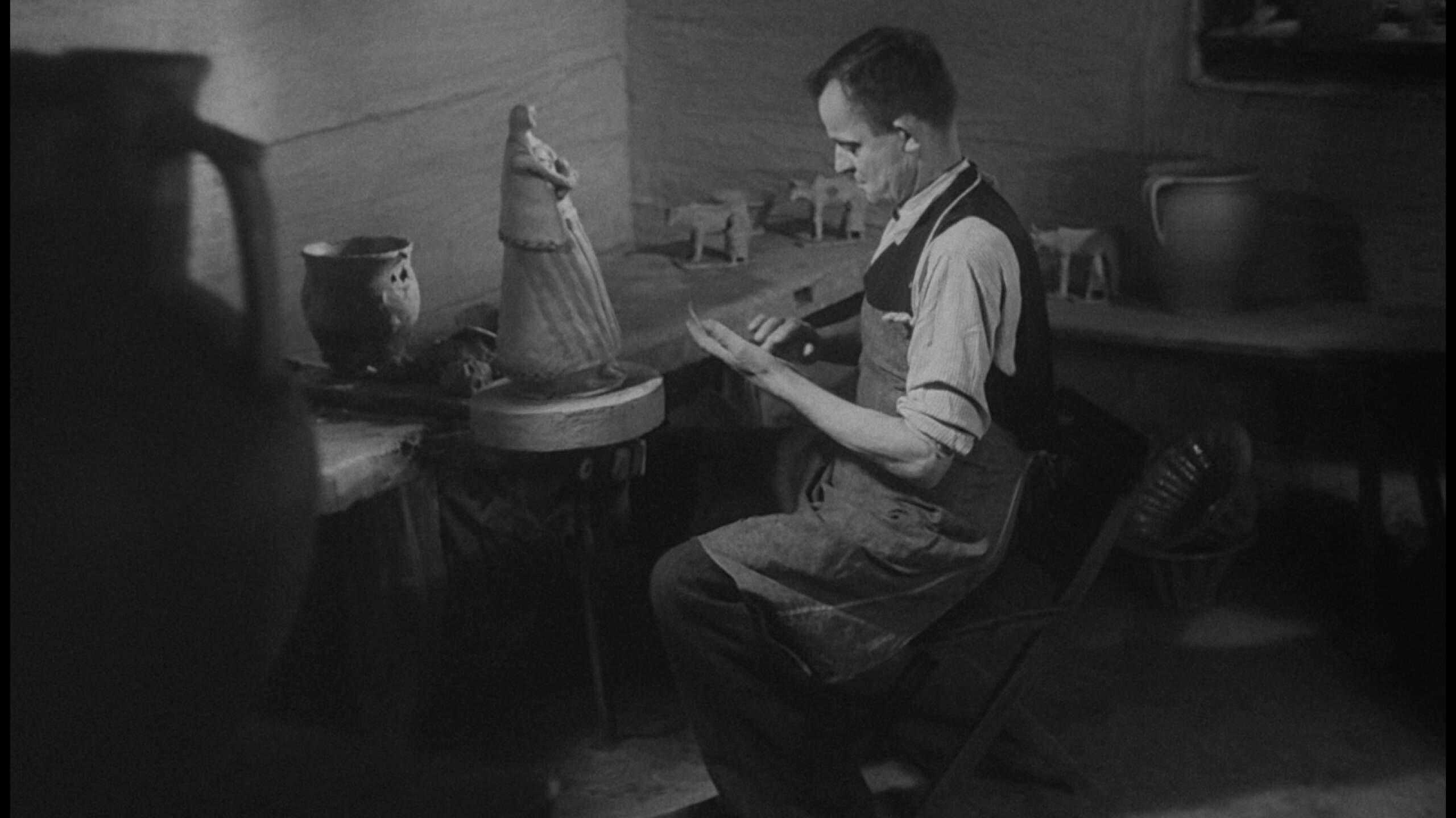 The Pottery at Ilza 1951 movie scene