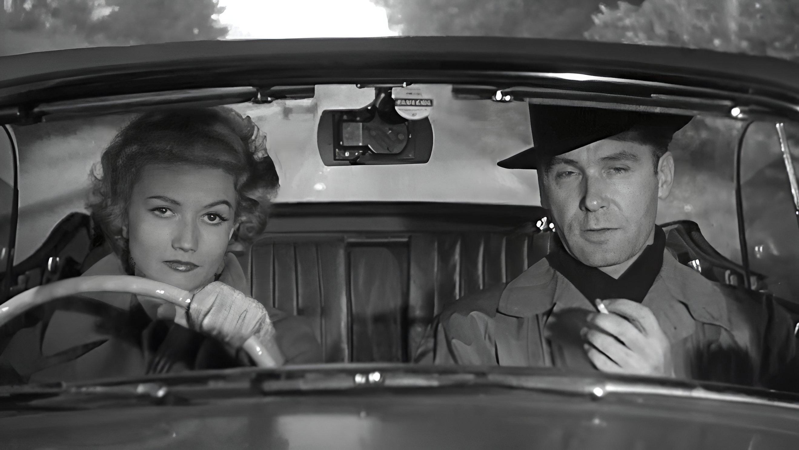 Scarlet Web 1954 movie scene