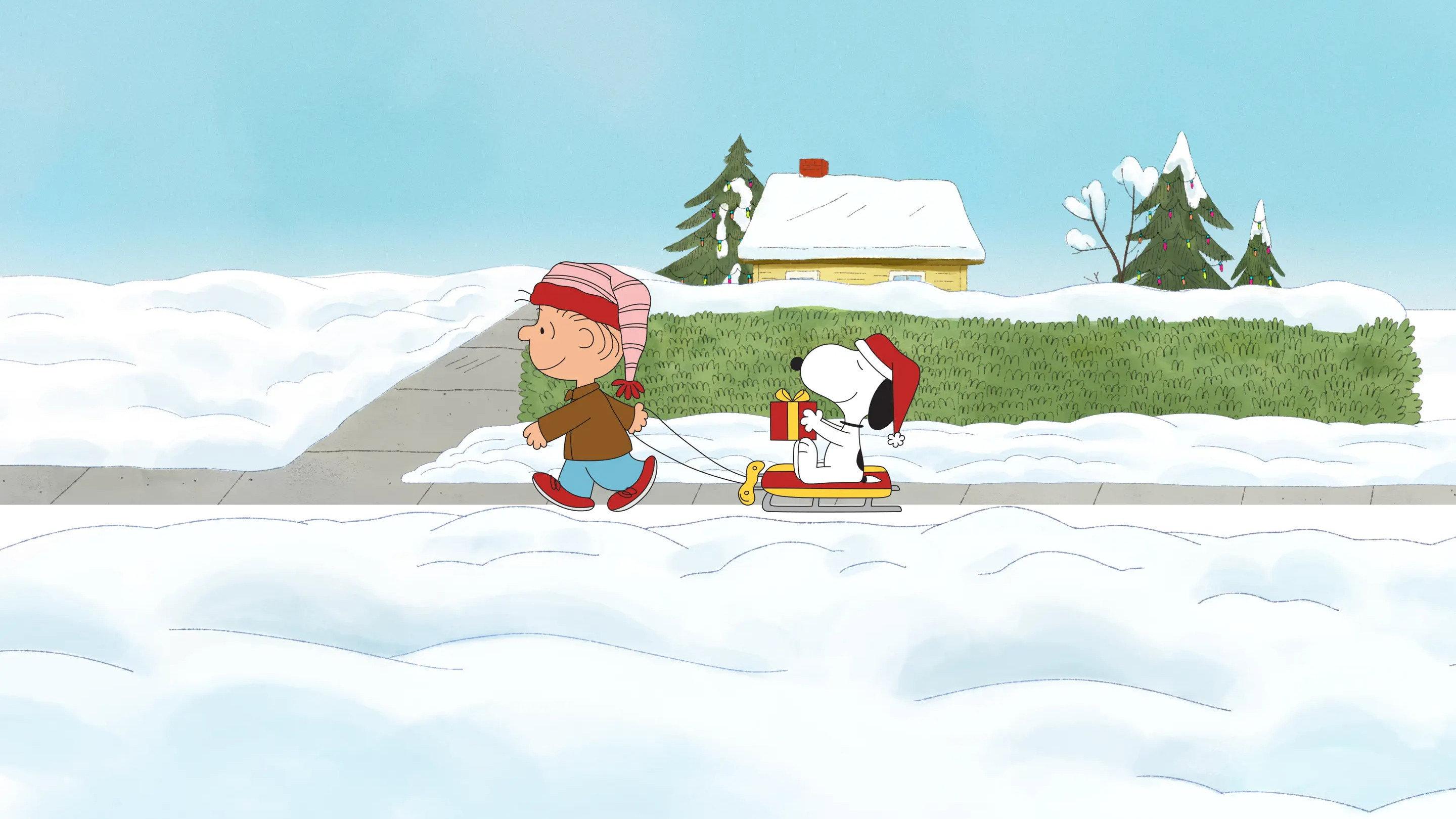 I Want a Dog for Christmas, Charlie Brown 2003 movie scene