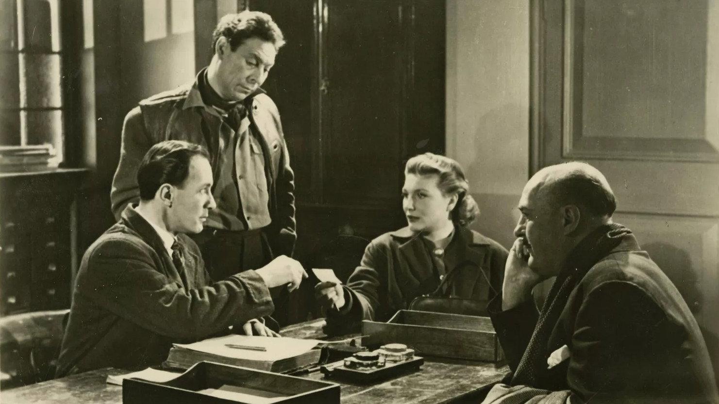 Johnny, You're Wanted 1956 movie scene