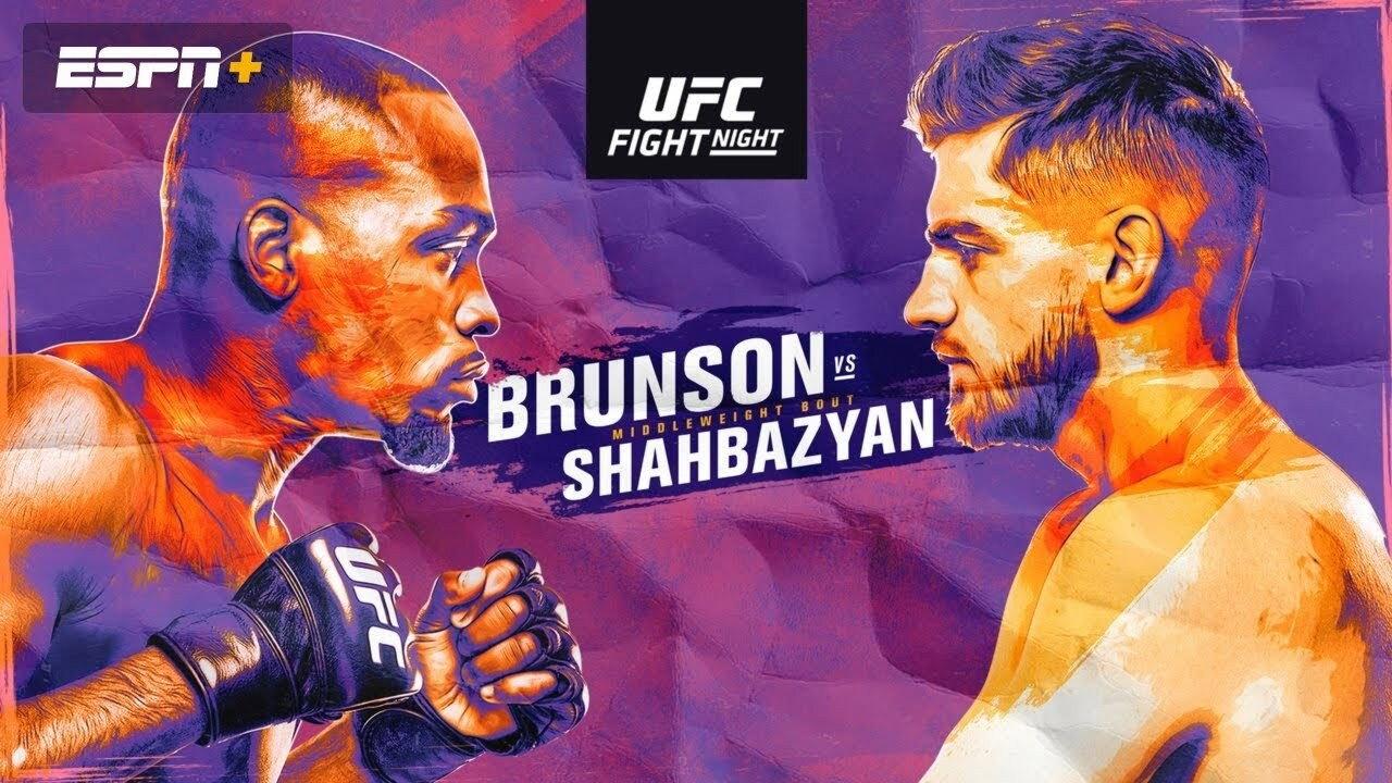 UFC Fight Night 173: Brunson vs. Shahbazyan 2020 movie scene
