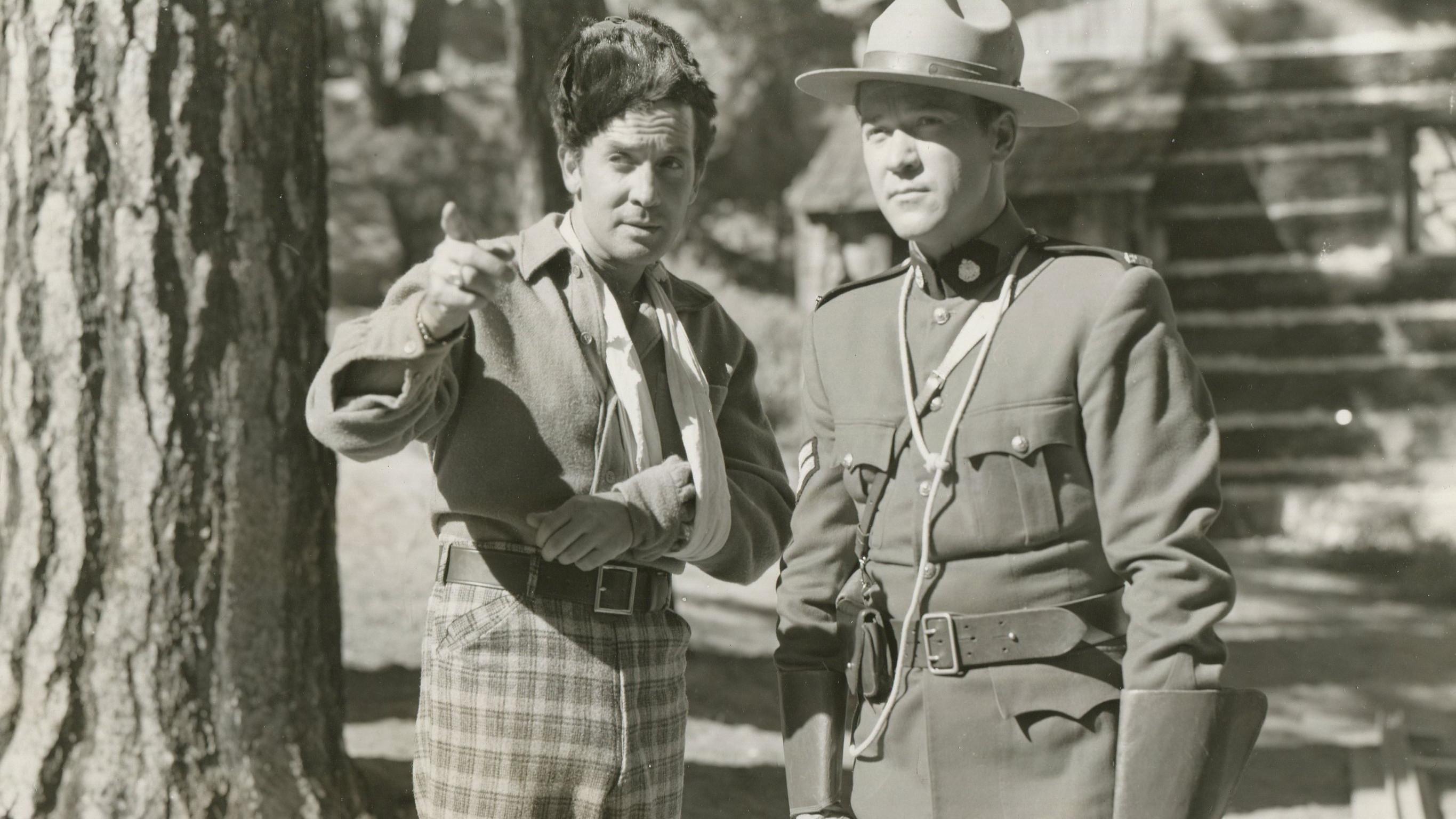 The Wolf Hunters 1949 movie scene