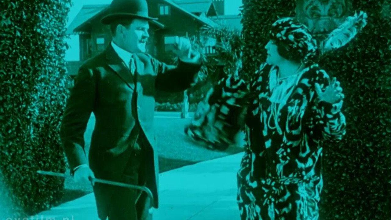 When the Night Call Came 1914 movie scene