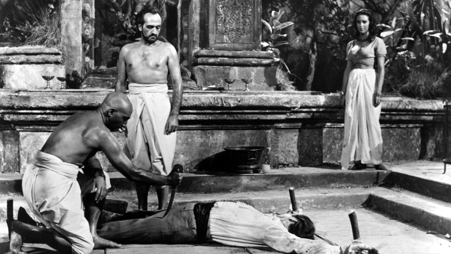 The Stranglers of Bombay 1959 movie scene