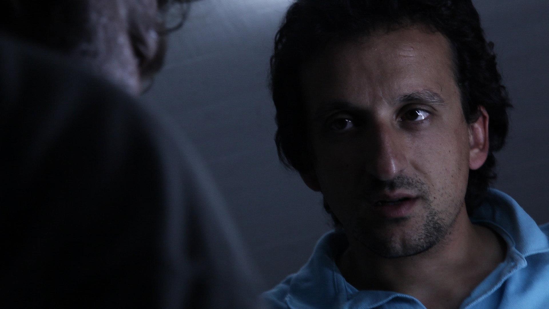 Bright Red 2014 movie scene