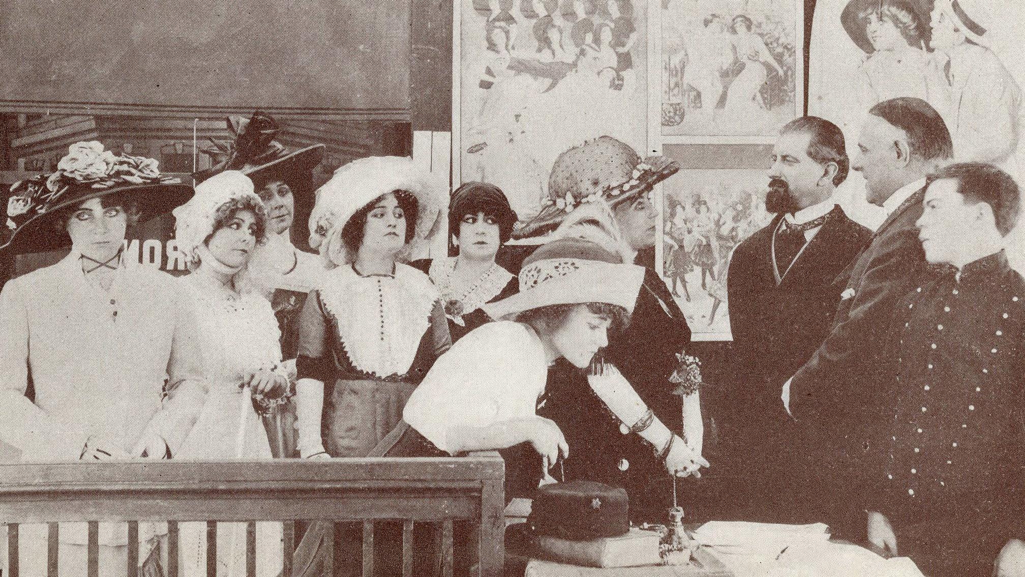 The Understudy 1913 movie scene