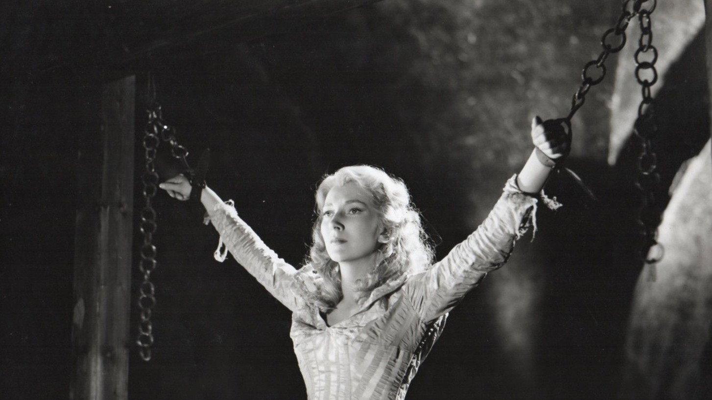 Shadow of the Eagle 1950 movie scene