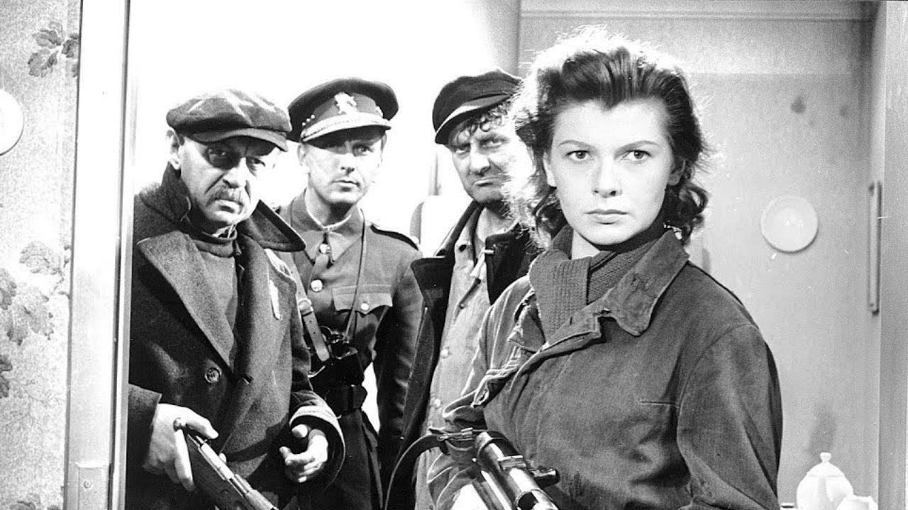 Silent Barricade 1949 movie scene
