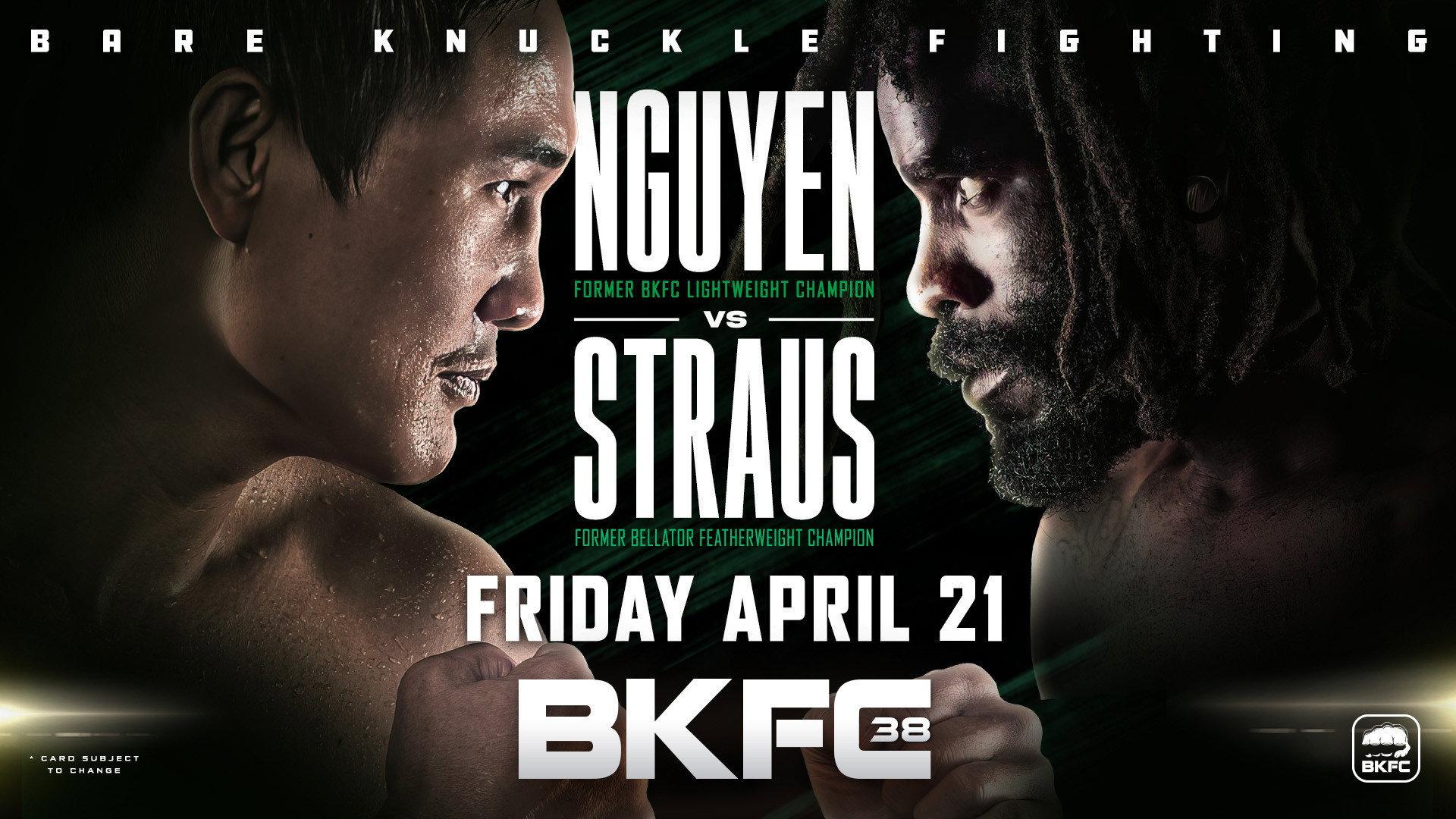 BKFC 38: Nguyen vs. Straus 2023 movie scene